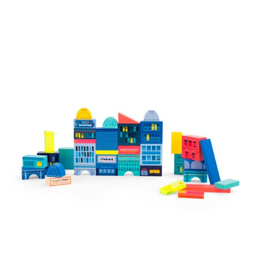 [725100] Construccion Ciudad (51 Piezas) Avenue Du Moulin Moulin Roty