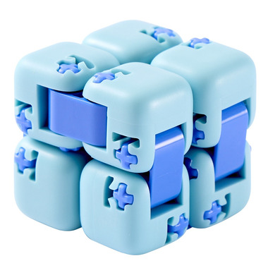 [840183209476] Spinner Cubo Magico Infinito - Celeste J'Adore