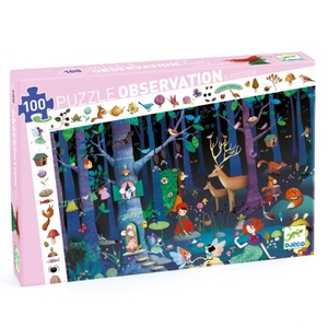 [DJ07504] Enchanted Forest 100 Pcz Djeco