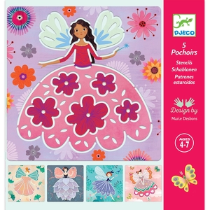 [DJ08821] Stencil Fairies Design By By Djeco