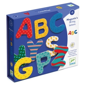 [DJ03100] 38 Big Letters* Djeco