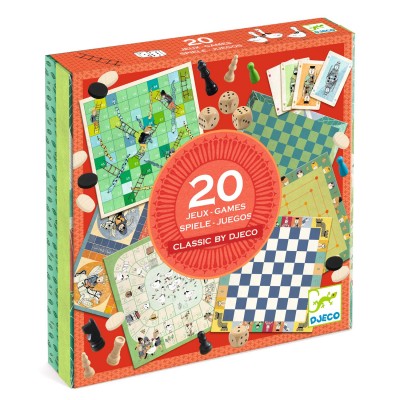 [DJ05219] 20 Classical Games* Djeco