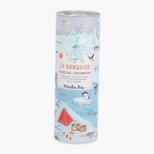 [712411] Puzzle (96Pcs) La Banquise Moulin Roty