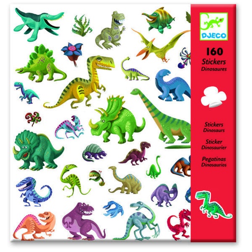 [DJ08843] Stickers Dinosaurs  Design By By Djeco