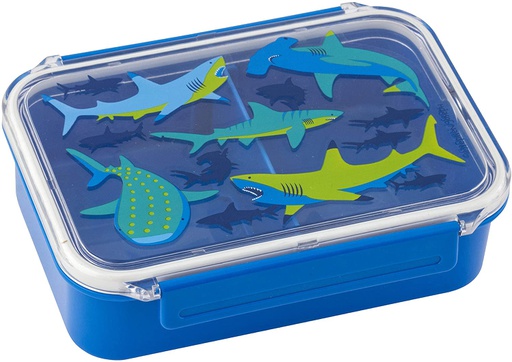 [794866036623] Bento Box lunchera Tiburon Stephen Joseph