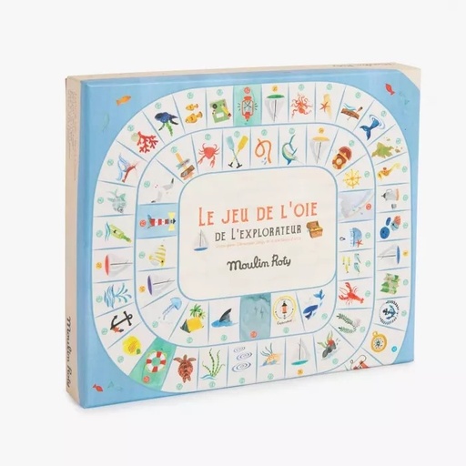 [712416] Goose game Le jardin du moulin Moulin Roty