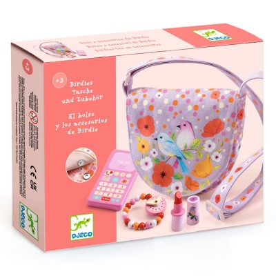 [DJ06686] Birdie bag and accessories Djeco
