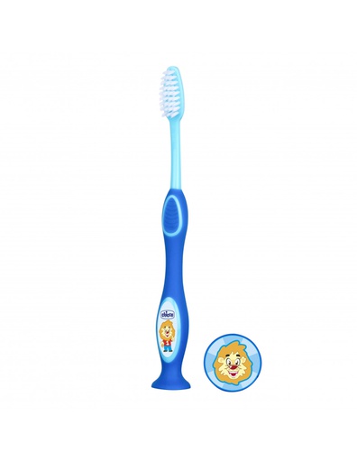 [8058664075218] Cepillo Dientes 3-6 Azul o Verde Chicco