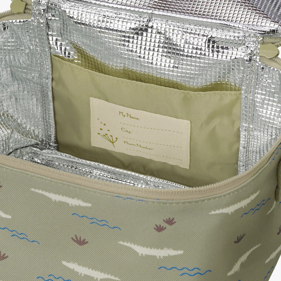 Cool/Lunchbag Large Crocodile Fresk