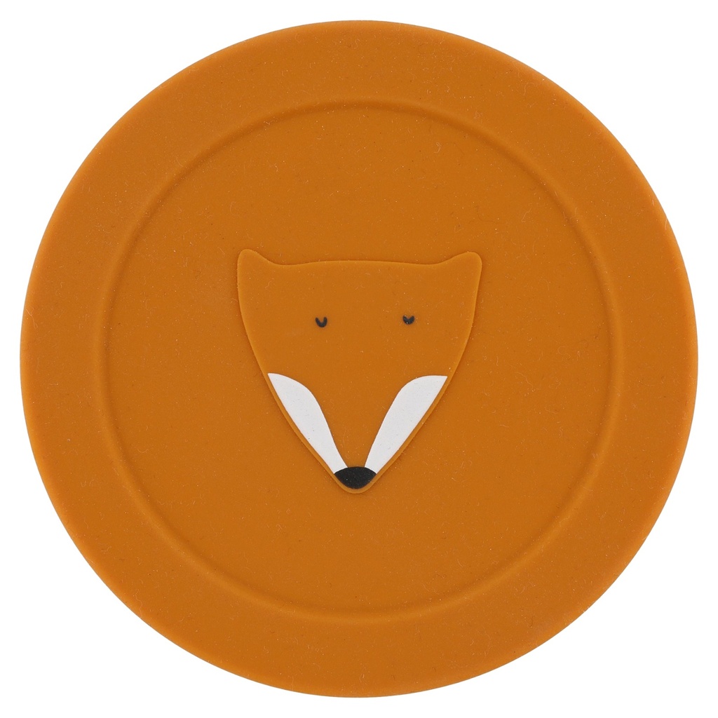 Silicone Snack Pot With Lid - Mr, Fox Trixie