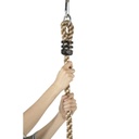 Gibbon® Wooden Swing Set Plum