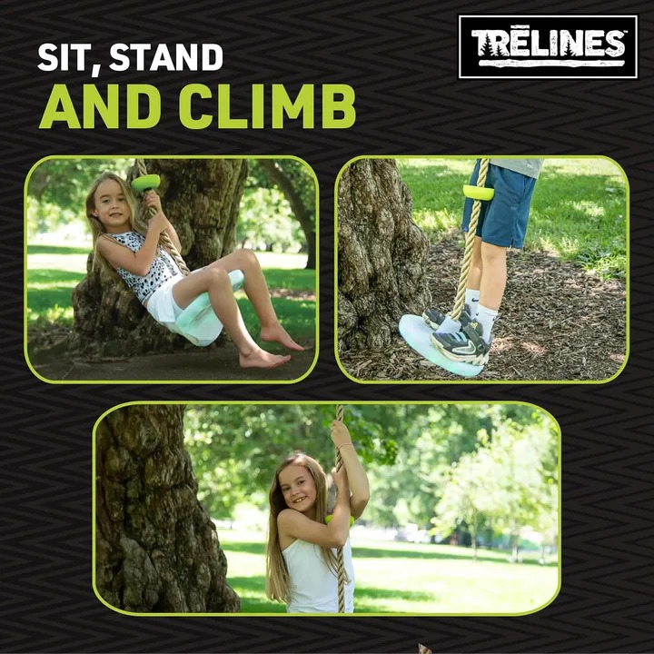 Hamaca Trepador en Cuerda 1.8 mts LED Trelines