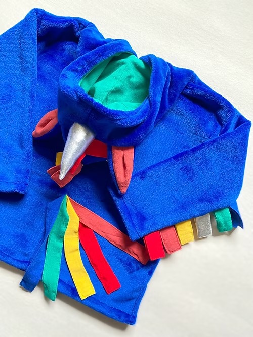 Disfraz Unicornio Azul  6 a 9 años Ojos Grandes