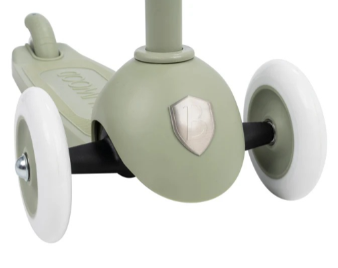Monopatín ECO de Tres Ruedas +3 Olive Banwood