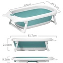 Bañito plegable verde AKA