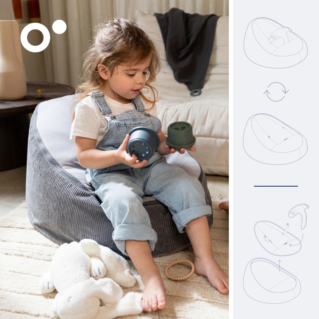 Tumbona Asiento Evolutivo Grey Doomoo