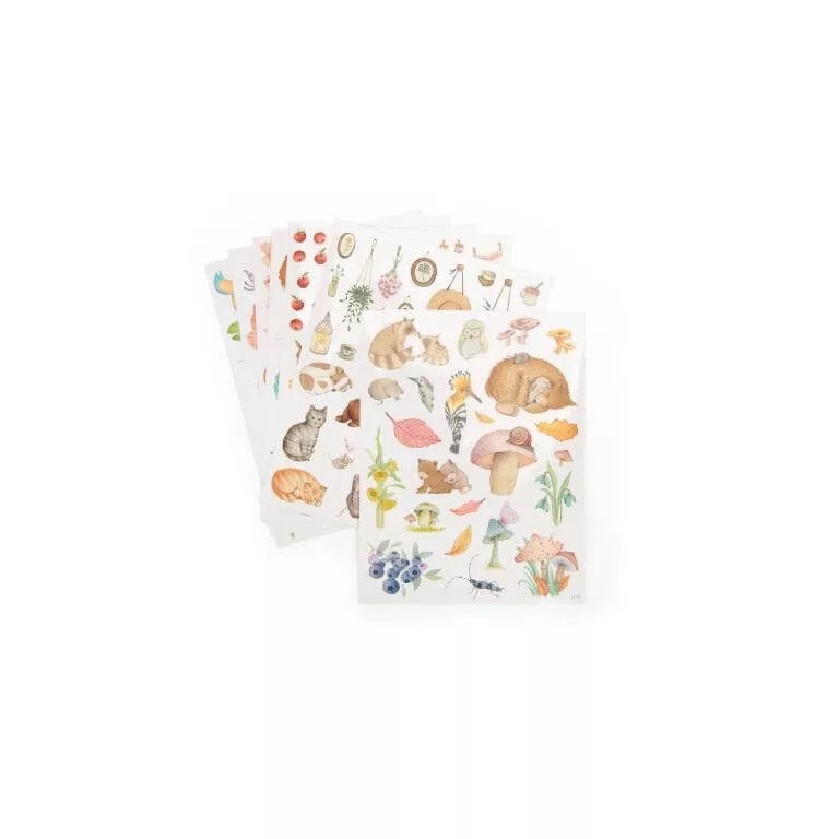 Cuaderno De Pegatinas Rosalies - 20 Pag. Moulin Roty