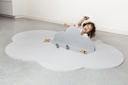 Playmat Head in the clouds (L) - Pearl Grey Quut