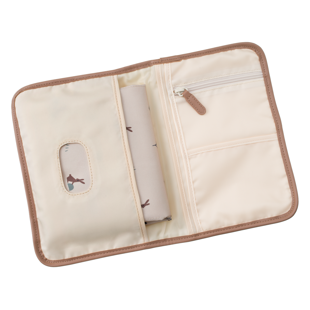 Diaper Travelkit Rabbit Sandshell Fresk