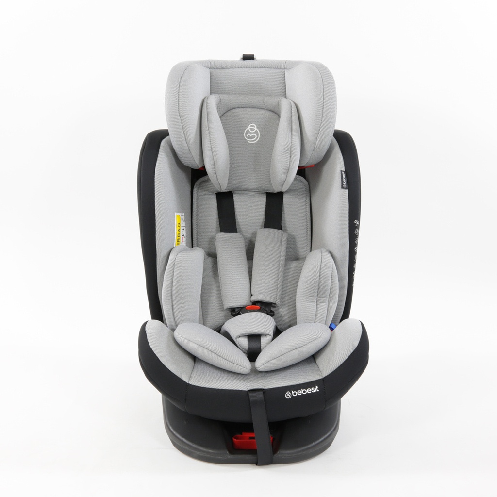 Butaca Saturn Gris Claro Isofix Bebesit
