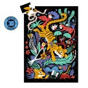 Wizzy Puzzle - The Tiger Leap  - 50 Pcs - Fsc Mix Djeco
