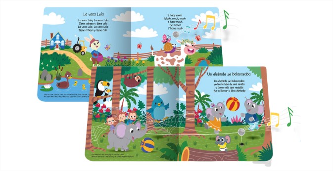 Canciones De Animales 
(Spanish Animal Songs) Ditty Bird
