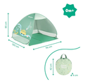Carpa anti UV verde Safari Badabulle