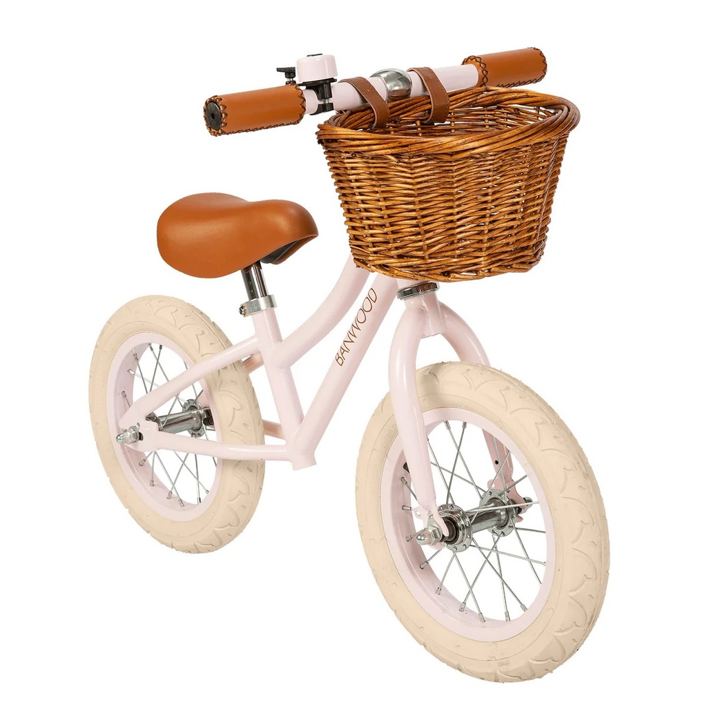 Balance Bike Vintage Pink Banwood