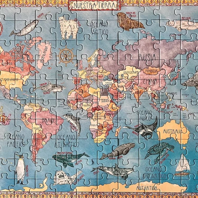 Puzzle Nuestra Tierra 120pz Pika