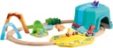 Pista tren en balde Dino Hape