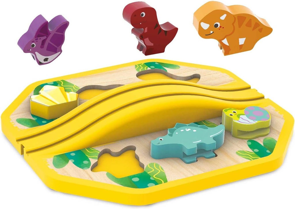Pista tren en balde Dino Hape
