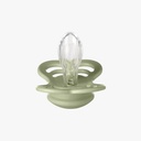 Chupete Supremme Silicona Ivory / Sage Talle 1 BIBS