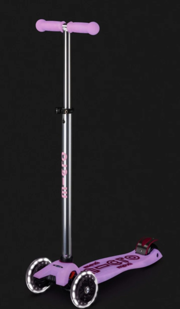 Monopatin Maxi Glow LED MMD367 - Lila Micro