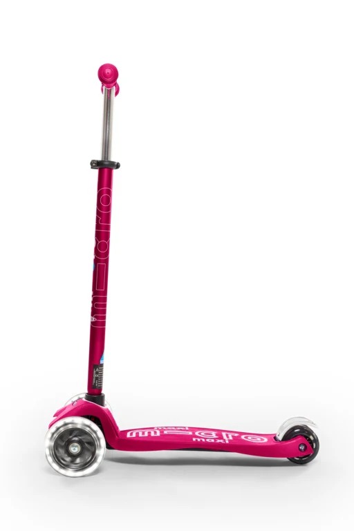 Monopatin Maxi LED Deluxe MMD077 - Rosa Micro
