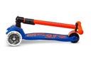Monopatin Maxi Pleg Neon LED MMD227 - Rojo/Azul Micro