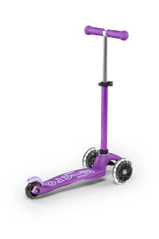 Monopatin Mini Deluxe LED MMD141 - Violeta Micro