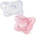 Chupete x 2 mini softsoother rosa Chicco
