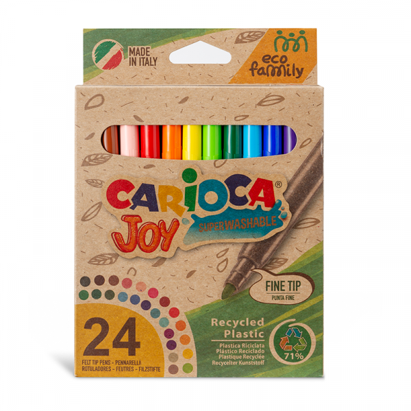 Marcadores finos x 24 Eco Carioca