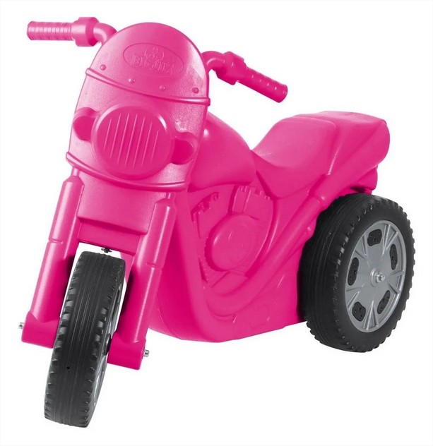 Moto de plastico rosa BIG JIMS