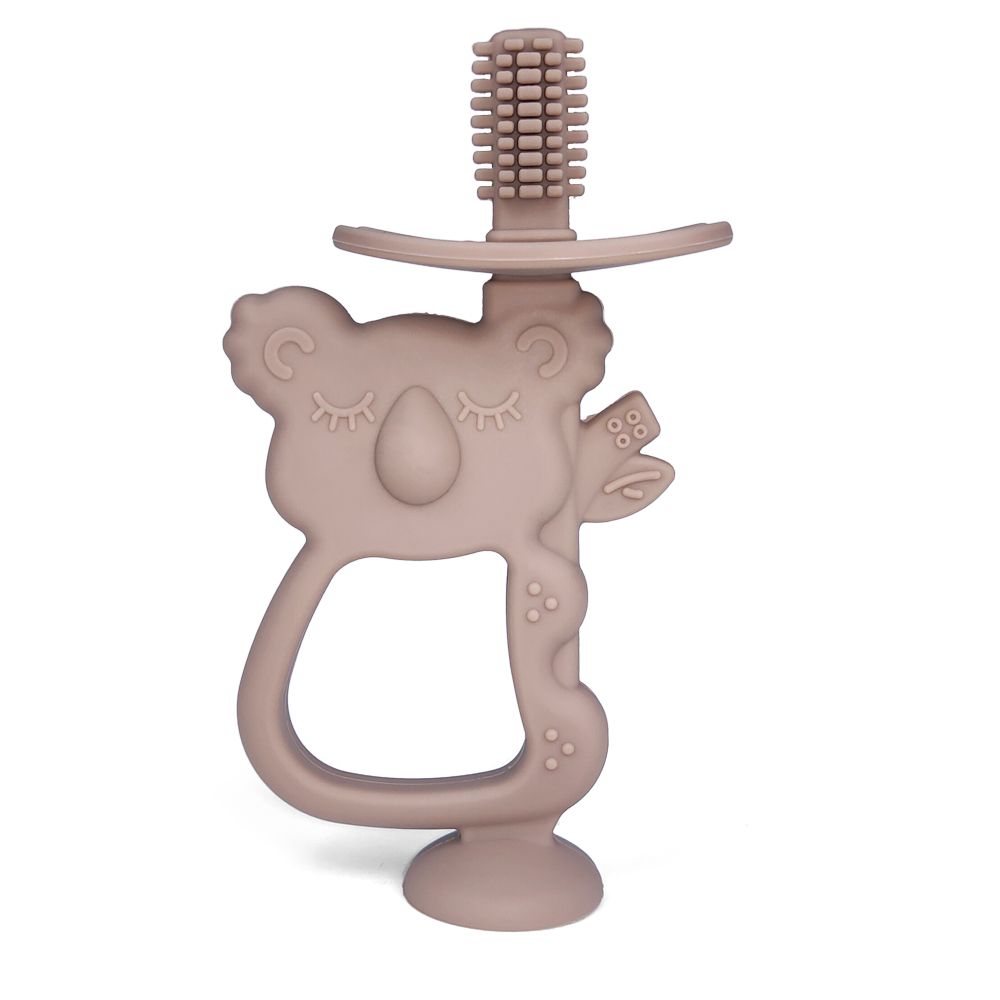 Cepillo de dientes silicona Beige Storki