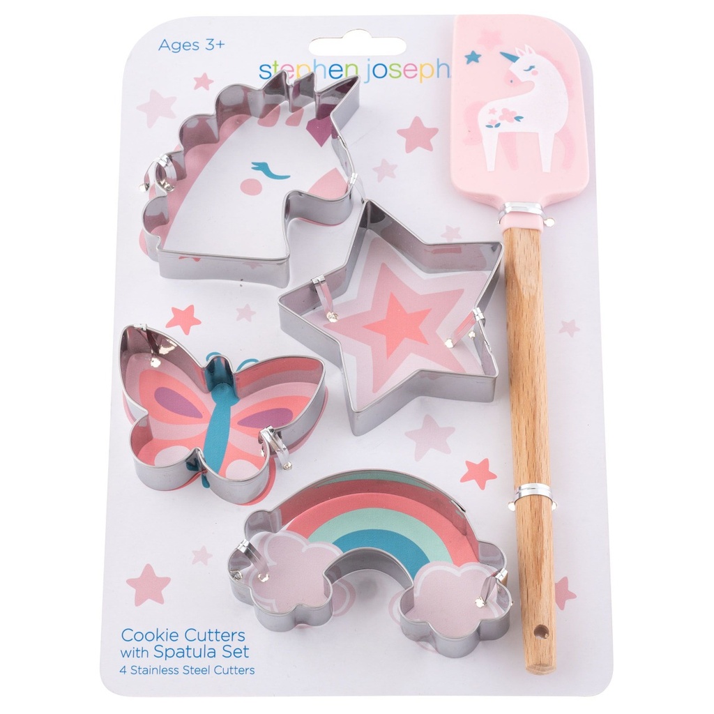 Moldes para Galletas y Espatula - Unicornio Stephen Joseph