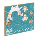 Color Assemble Play Team Monsters Djeco
