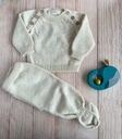 Set Nube tejido - beige 0-3m Peekaboo