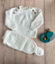 Set Nube tejido - blanco RN Peekaboo