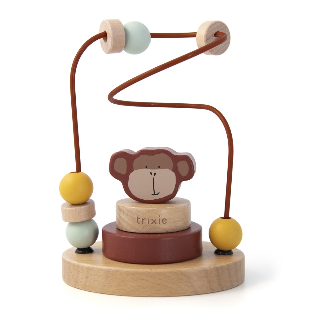 Wooden Beads Maze - Mr. Monkey Trixie