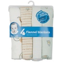 Pack x 4 sabanas de framela Avocado Gerber