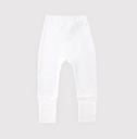 Pelele con puño reversible blanco 3/6 Mon Petit