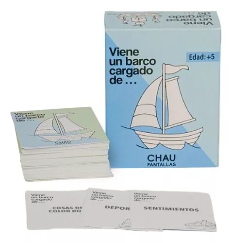 Viene un barco cargado de... Chau Pantallas