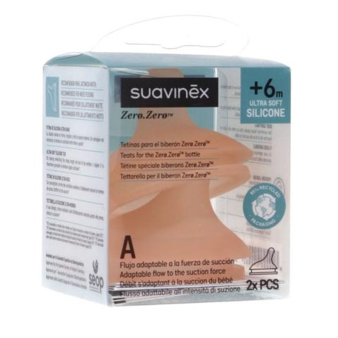 Pack Tetinas Zero Flujo A (Adaptable) - Deep Suavinex
