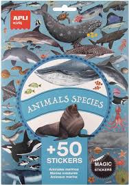 Magic Stickers animales marinos Apli